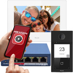 Conjunto de videoportero IP Hilook de Hikvision IP-VIS-Pro-W