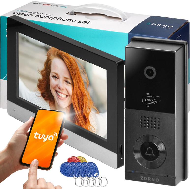 Videofon 2-trådig ORNO OR-VID-MA-1079/B
