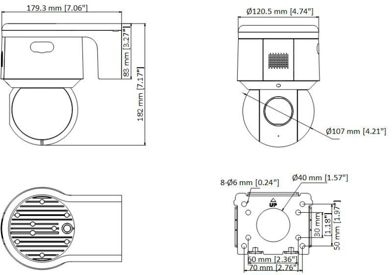 Kamera IP HikVision DS-2DE3A404IWG-E PL 4MP Zewnętrzna Obrotowa z Funkcją Wykrywania Ruchu