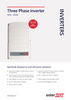 SolarEdge SE8k Solar Inverter, Three-Phase, 2 MPPT, 8 kW, 12-Year Warranty