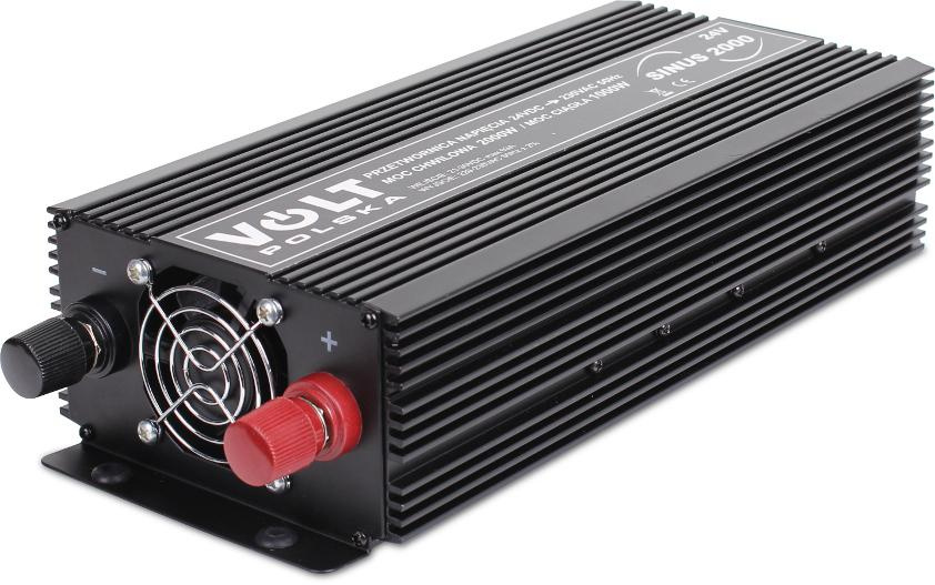 Inverter VOLT POLSKA Sinus 1000/2000W 24V/230V
