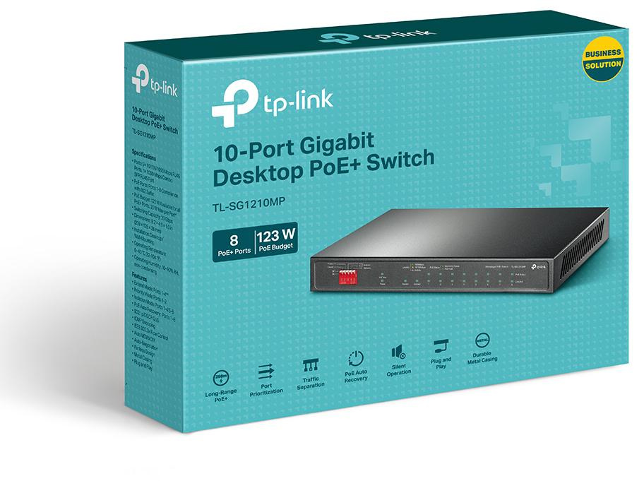 TP-LINK SWITCH TL-SG1210MP