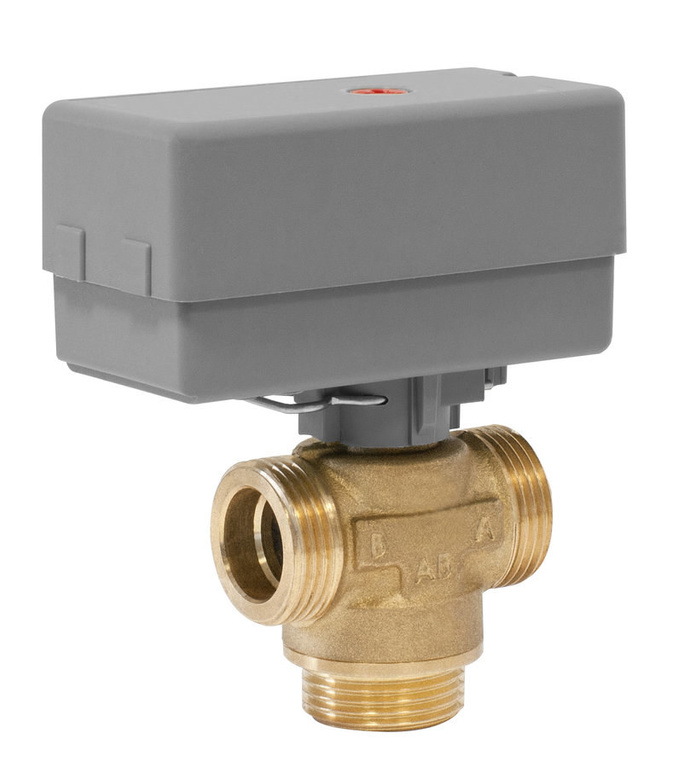 AZV 643 3-way zone valve DN20, Kvs=8, external thread G 1 inch