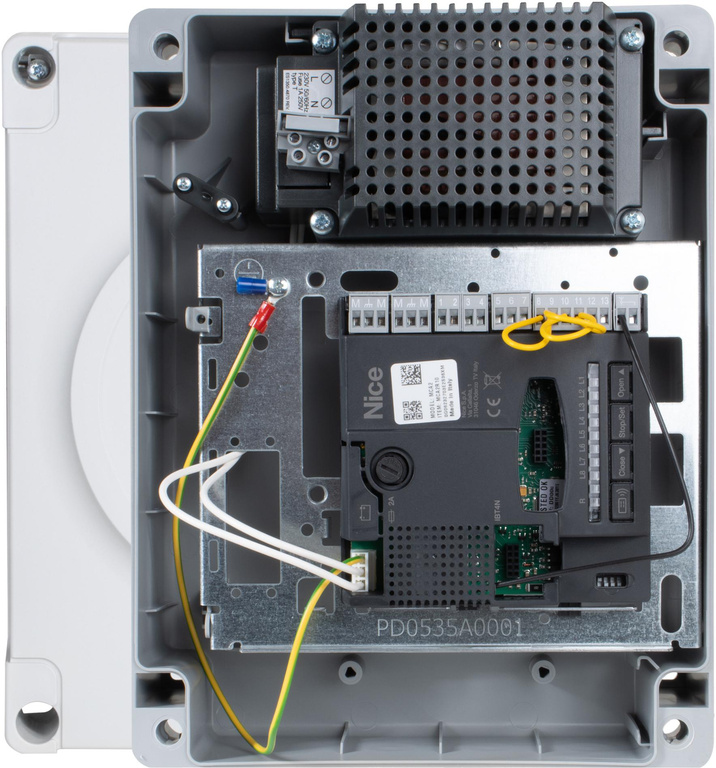 Set Nice WINGO 3524 24V for double-leaf gate without photocells