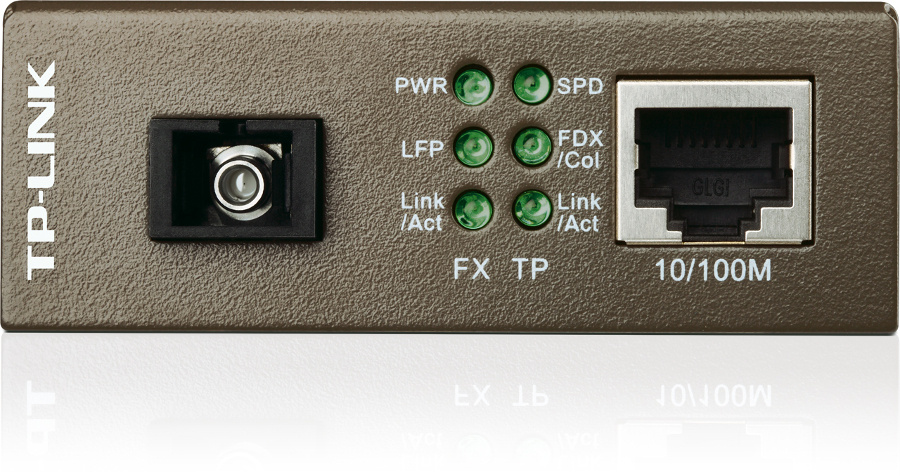 TP-Link MC112CS WDM Media Converter up to 20km 100Mbps RJ45 SC Singlemode Fiber