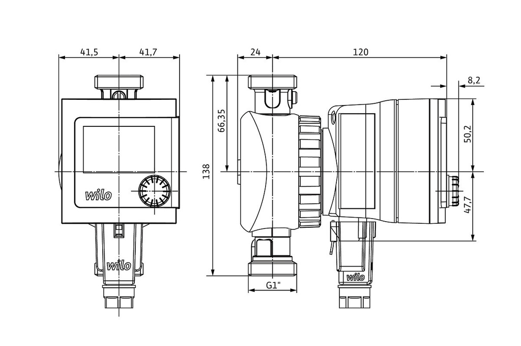 Circulation pump Wilo-Star-Z NOVA T