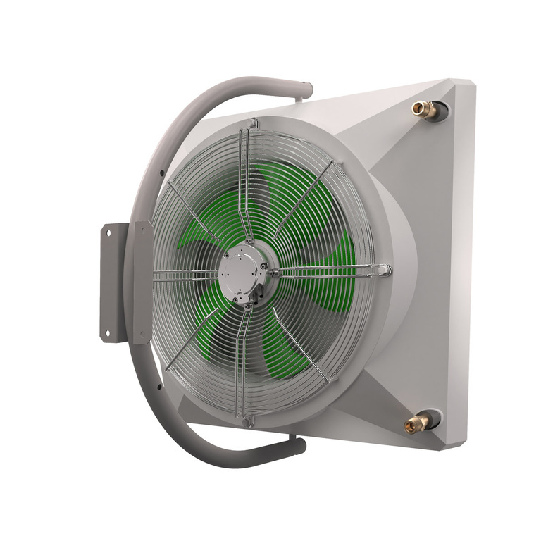 Waterverwarmer VOLCANO VR4 AC (90kW) speciaal voor het werken met lage temperatuur medium (warmtepomp)