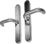 Poignée de porte avec contrôleur d'accès EURA ELH-30H4 Argent