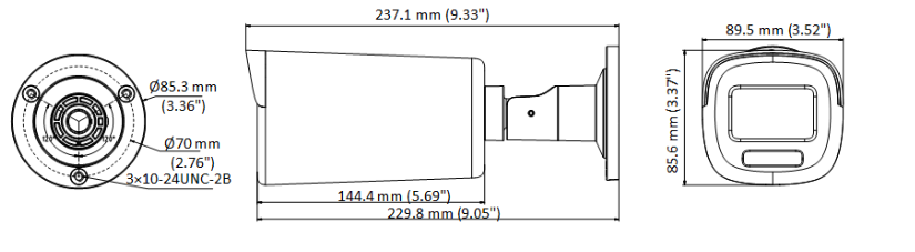 HIKVISION DS-2CE19DF8T-AZE 4-IN-1 CAMERA (2.8-12mm)