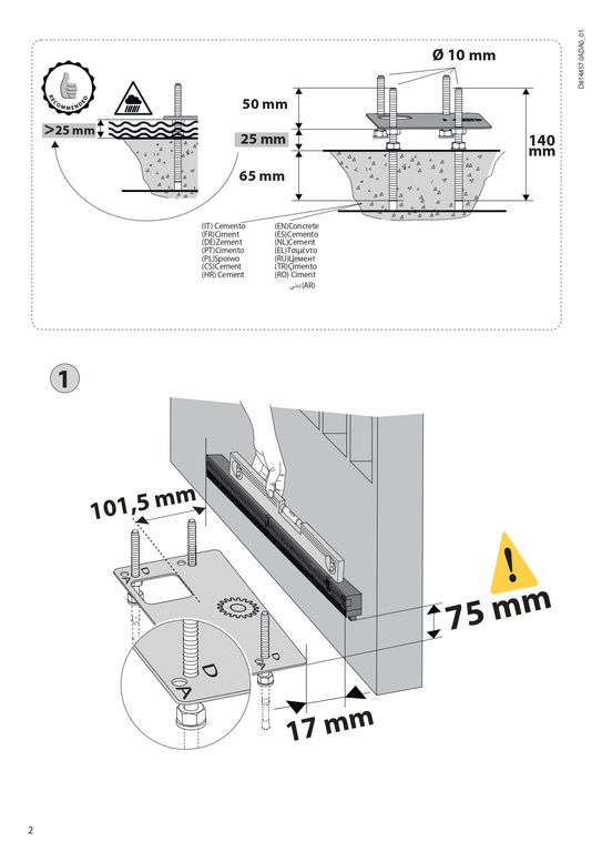 BFT DEIMOS Ultra BT KIT B600 INT - 600 kg-os tolóajtó automatizálás