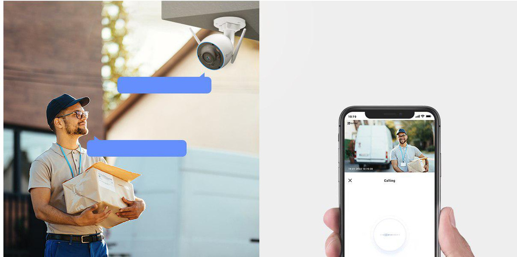 EZVIZ H3c 3K 5MP IP Camera - Supraveghere de înaltă definiție