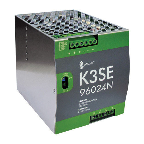 Spínaný napájecí zdroj K3SE 96024 3x400/24VDC 40A 960W DIN Základna 340-550VAC Ta70 17000-1015