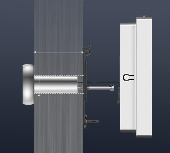 Visionneuse de porte sans fil Ezviz HP2