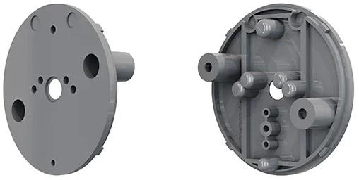 SATEL BE WAVE Montageeinsatz für Außenvorhangmelder - Grau BRACKET E-2A GY ABAX2