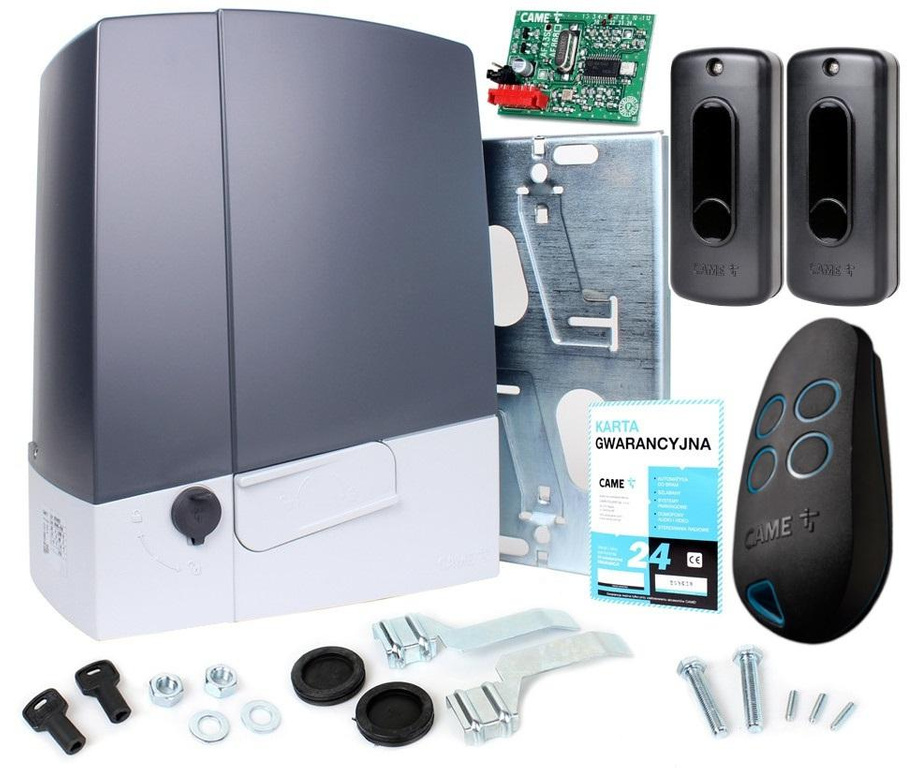 CAME BXV 4 SAFE ATOMO - kit pentru porți glisante de până la 400 kg (telecomenzi TOP)