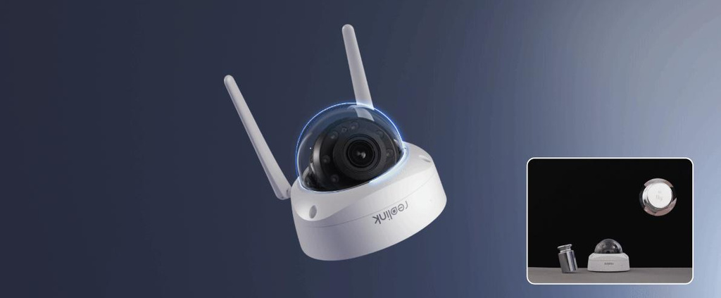 Caméra IP Reolink W437 8MPx WiFi 5x zoom IK10