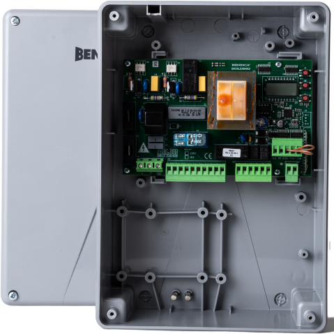 Manöverpanel Beninca Heady med hölje - 230 V, LCD, 433,92 MHz