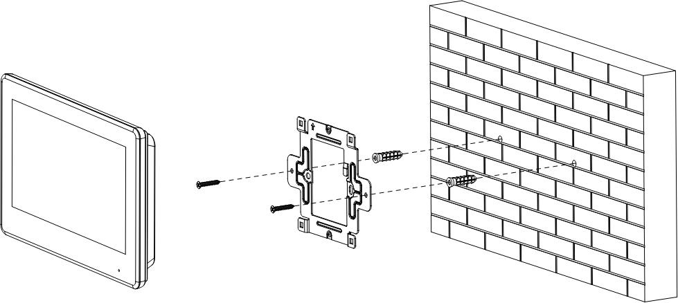 Hybrid 2-wire KTX01(S) single family video door entry kit