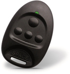 CAME SPACE SP4 (001PL0021) - Télécommande à 4 canaux avec LED verte, compatible avec les récepteurs CAME 433,92 MHz