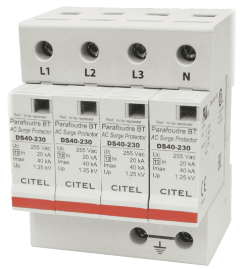 CITEL AC 3-phase arrester T2 / C461502 DS44-230