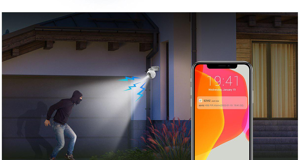 Cámara IP EZVIZ HB8 2K+ 4MP Tipo-C