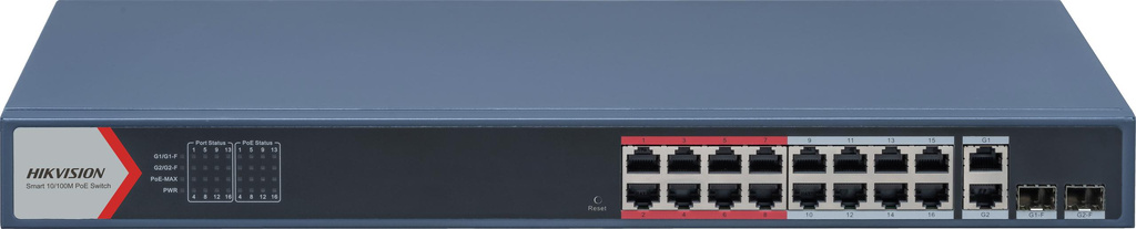 Switch POE HIKVISION DS-3E1318P-EI(B)