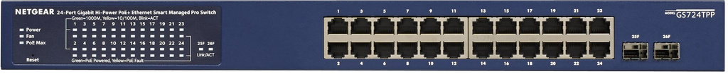 NETGEAR SWITCH GS724TPP-100EUS