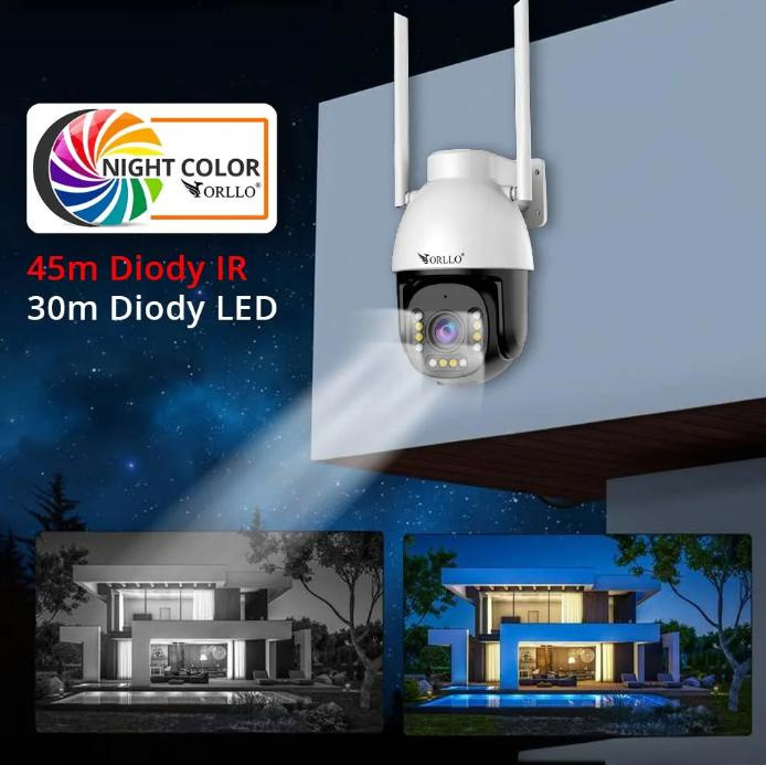 Orllo IP camera ORLLO Z9 ULTRA with solar panel SM6030 PRO