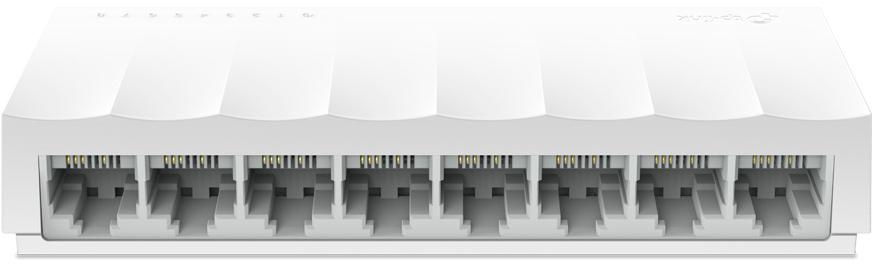Switch TP-Link LS1008 Fast Ethernet de 8 puertos para el hogar y la oficina