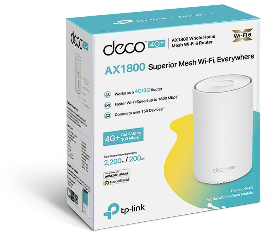 TP-Link Deco X20-4G Home Wi-Fi Mesh System
