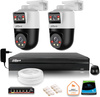 Zestaw monitoringu IP Dahua dwie kamery obrotowe 2MP plus dysk 1TB