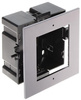 Frame with flush mount box. 1-module HIKVISION DS-KD-ACF1(Plastic)