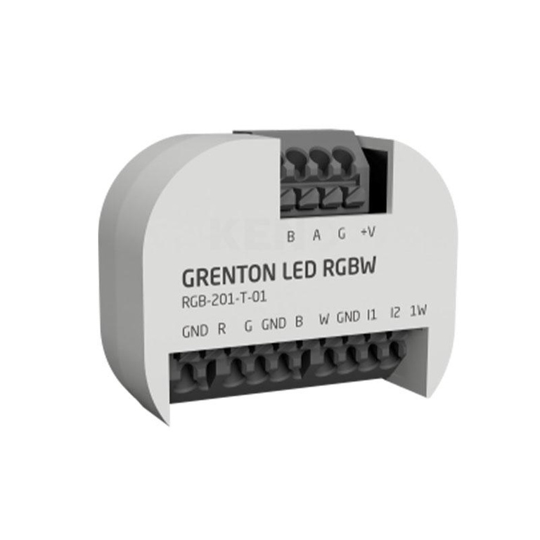 Grenton RGBW LED dimming module / 1-wire / digital inputs (2 inputs.) / Aftermarket / TF-Bus