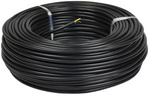 Electrical ground wire YKY 0,6/1kV 3x2,5mm2 BLACK 100m MERCOR