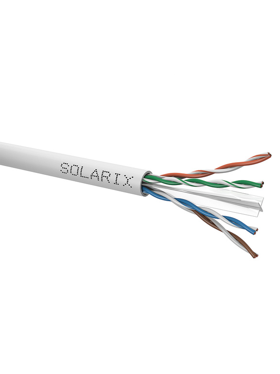 LAN U/UTP Category 6 Solarix SXKD-6-UTP-PVC cable