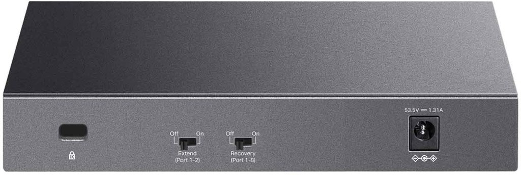 Switch TP-Link LS108GP 8 porturi Gigabit cu funcție PoE