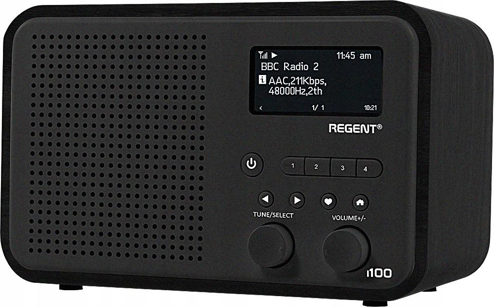 Radio Internet Ferguson Regent i100 avec DAB/DAB+/FM/Bluetooth. Bass reflex stéréo.