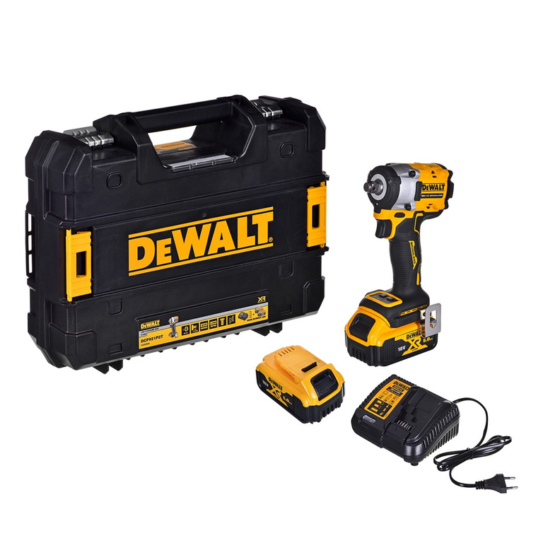  Impact Wrench 1/2" 18V 406Nm 2x5.0Ah DCF921P2T DEWALT