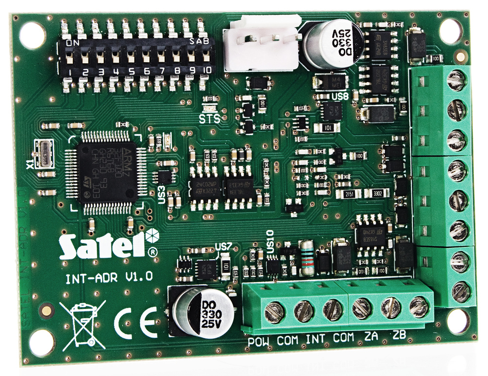 Expansor de zonas direccionable INT-ADR para sistemas de alarma