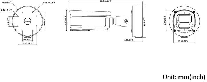 Hikvision IP-camera DS-2CD2647G3-LIZSY (2,8-12mm)