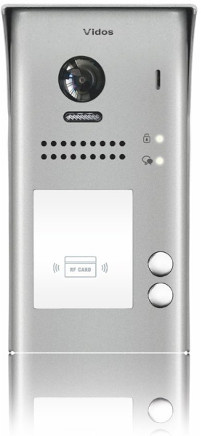 Deurintercom VIDOS DUO S1102A met twee functies