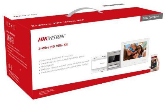 HIKVISION VIDEODOMOFON DS-KIS704EY-ACW2/Aluminium