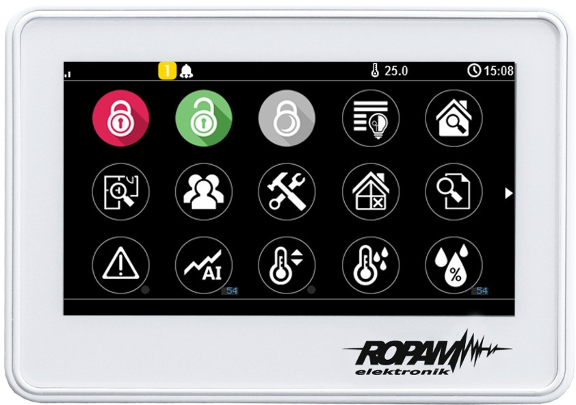 ROPAM TOUCH-TASTATUR TPR-4W