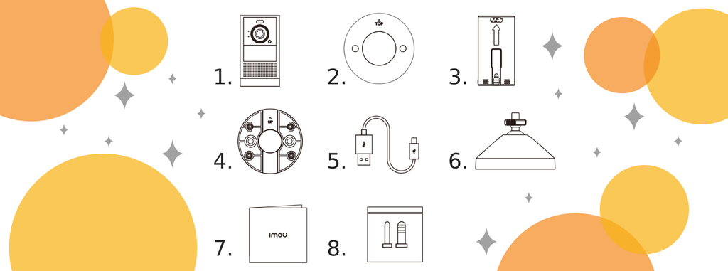 IMOU CELL 2 Caméra IP IPC-B46LP noir