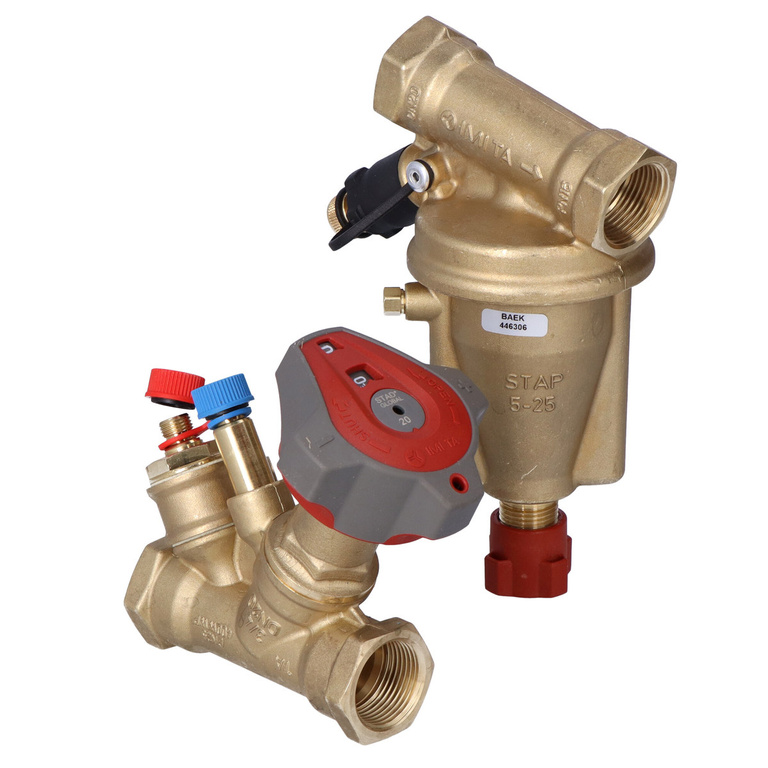 Ausgleichsventilsatz STAD PN16 und Differenzdruckregler STAP DN 20, Bereich 5-25 kPa