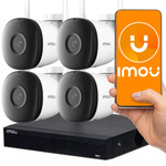 Kit di sorveglianza wifi IMOU WI-FI KIT LITE/NVR1104HS-W-S2/4-F22