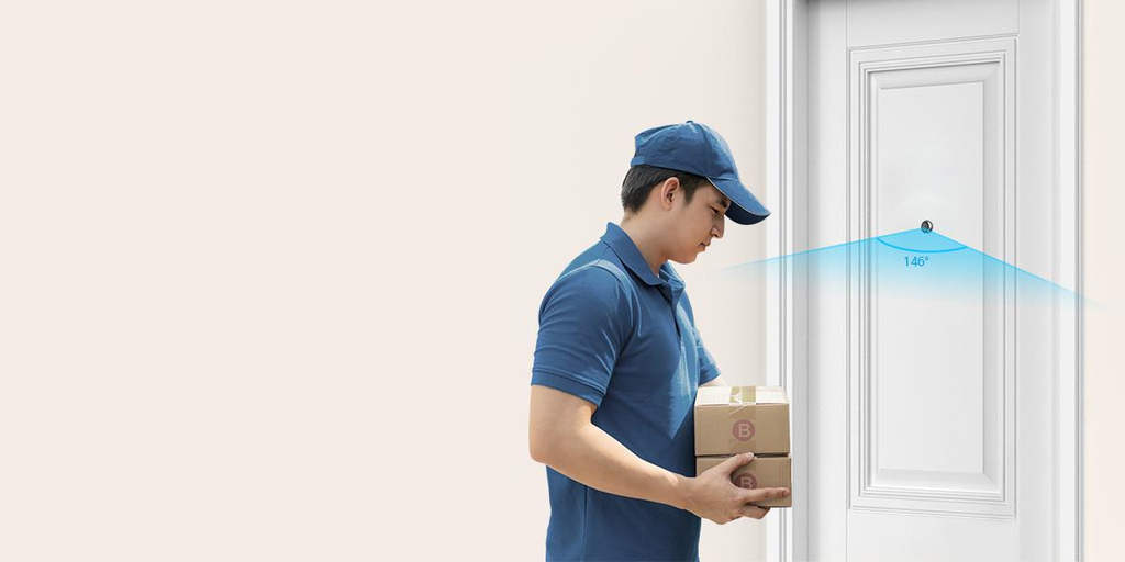 Ezviz HP2 draadloze deurkijker met opnamefunctie en Wi-Fi-verbinding