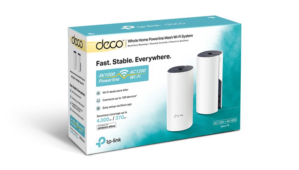 TP-LINK DECO P9 HOME WI-FI MESH SYSTEM (2-pack)