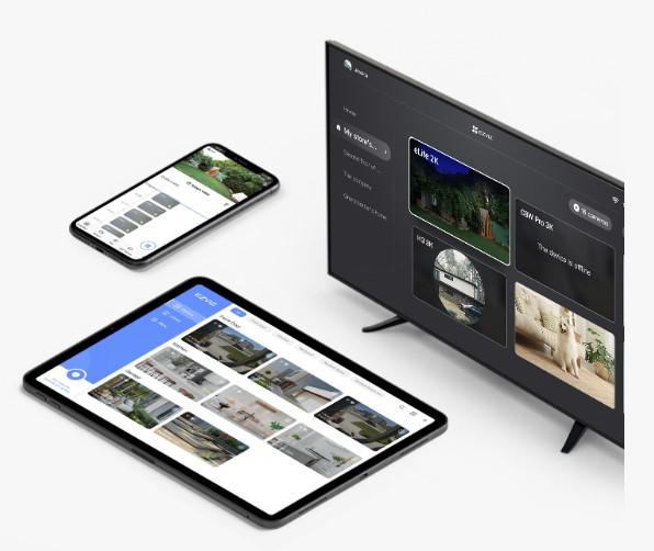 Ezviz EP3X 3MP 2MP bateriový dveřní videotelefon