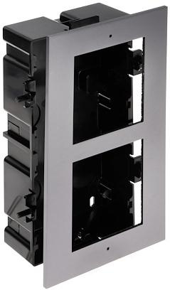 HIKVISION DS-KD-ACF2/Plastový 2modulový rámeček pro montáž pod omítku